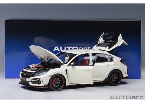 AUTOart 1/18　ホンダ シビック タイプR （FK8） 2021 （チャンピオンシップホワイト）　73220