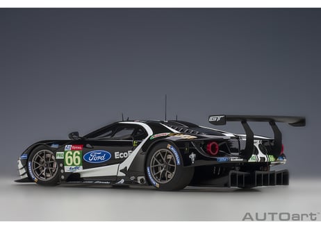 AUTOart 1/18　フォード GT 2019 #66 （ル・マン24時間レース LMGTE Proクラス）（ブラック／ホワイト）　81910