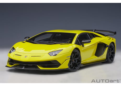 AUTOart 1/18　ランボルギーニ アヴェンタドール SVJ （パール・イエロー）　79175