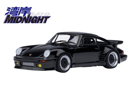 AUTOart 1/64　ポルシェ 911 (930) ターボ 「湾岸ミッドナイト」 ブラックバード （第1巻仕様）　20636