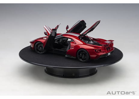 AUTOart　ロータリー ディスプレイ スタンド・ラージ 直径31cm (ブラック)　98011