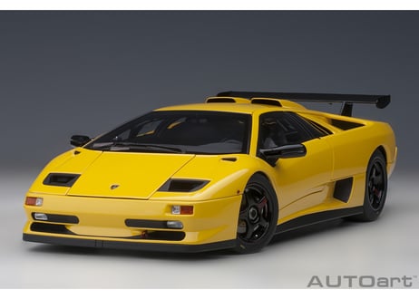 AUTOart 1/18　ランボルギーニ ディアブロ SV-R （SUPERFLY YELLOW／イエロー）　79147