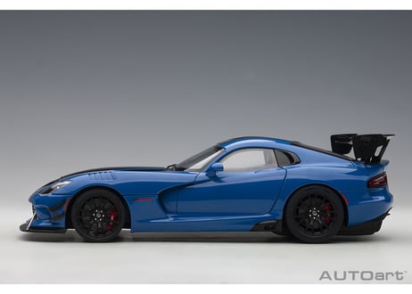 AUTOart 1/18　ダッジ バイパー ACR （ブルー／ブラック・ストライプ）　71734