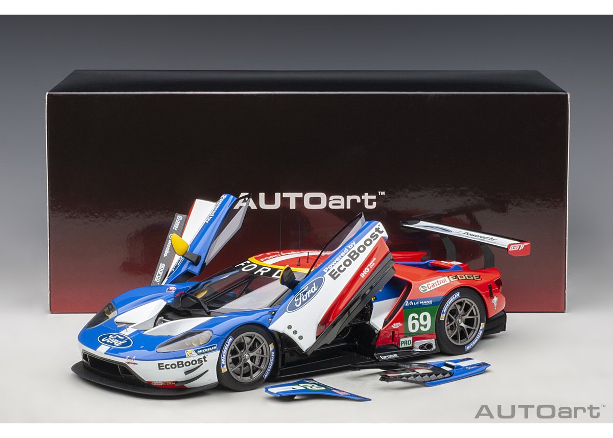 AUTOart 1/18 フォード GT 2016 #69 （ル・マン24時間レース LMGT