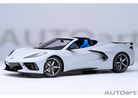 AUTOart 1/18　シボレー コルベット （C8） スティングレイ Z51 （グレー・メタリック）　71284