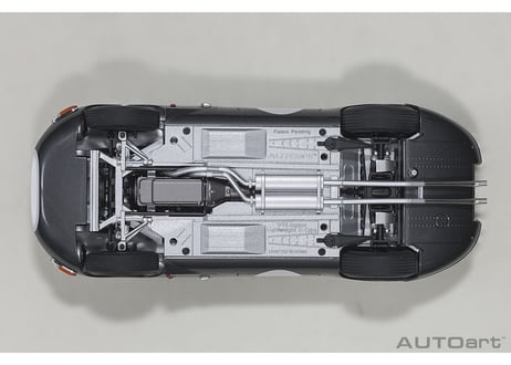 AUTOart 1/18　ジャガー ライトウェイト Eタイプ （ダーク・グレー）　73647