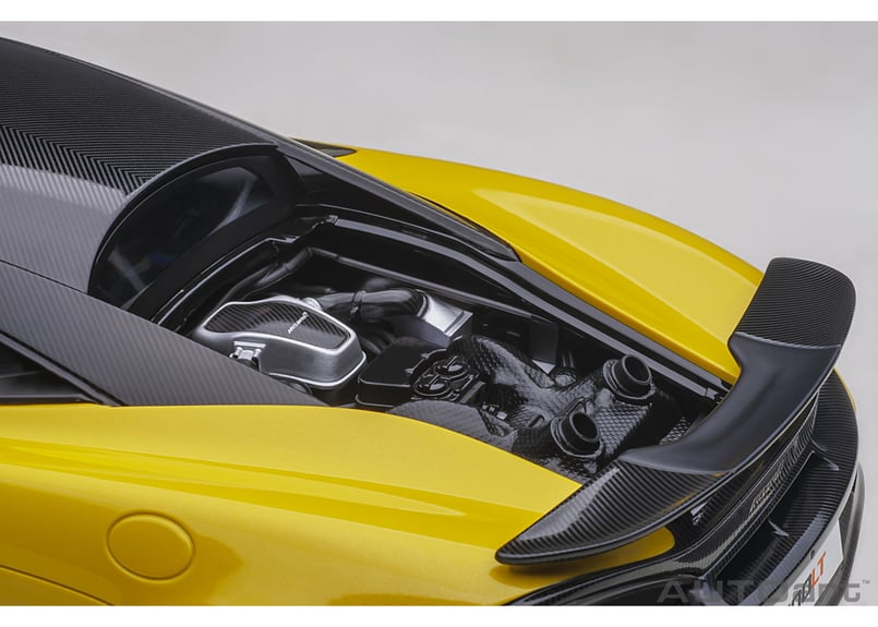 AUTOart 1/18 マクラーレン 600LT(イエロー・パール/カーボン AUTOart 1/18 マクラーレン 600LT(イエロー・パール/カーボン