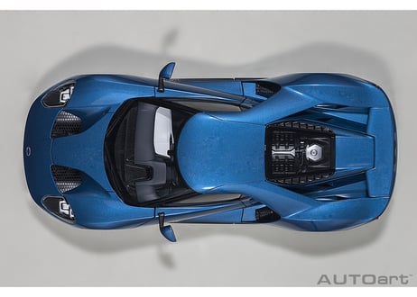AUTOart 1/18　フォード GT 2017 （メタリック・ブルー）　72942