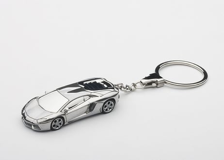 AUTOart  1/87スケール　ランボルギーニ アヴェンタドール キーチェーン （アルミニウム）　41605