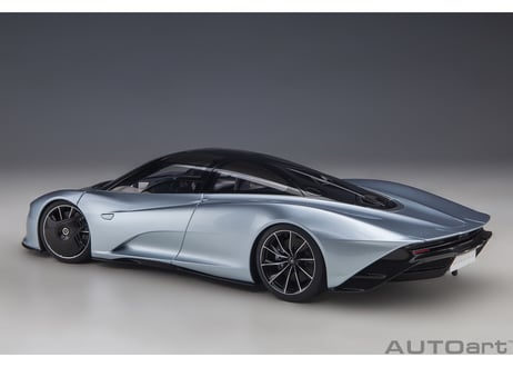 AUTOart 1/18　 マクラーレン スピードテール （メタリック・ライトブルー）　76086