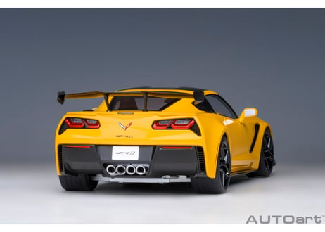 AUTOart 1/18　シボレー コルベット （C7） ZR1 （イエロー）　71278