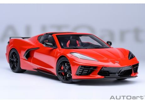 AUTOart 1/18　シボレー コルベット （C8） スティングレイ Z51 （レッド）　71282