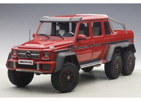 1/18　メルセデス ベンツ G63 AMG 6x6 （レッド）　76304