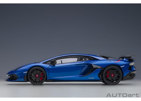 AUTOart 1/18　ランボルギーニ アヴェンタドール SVJ （メタリック・ブルー）　79174