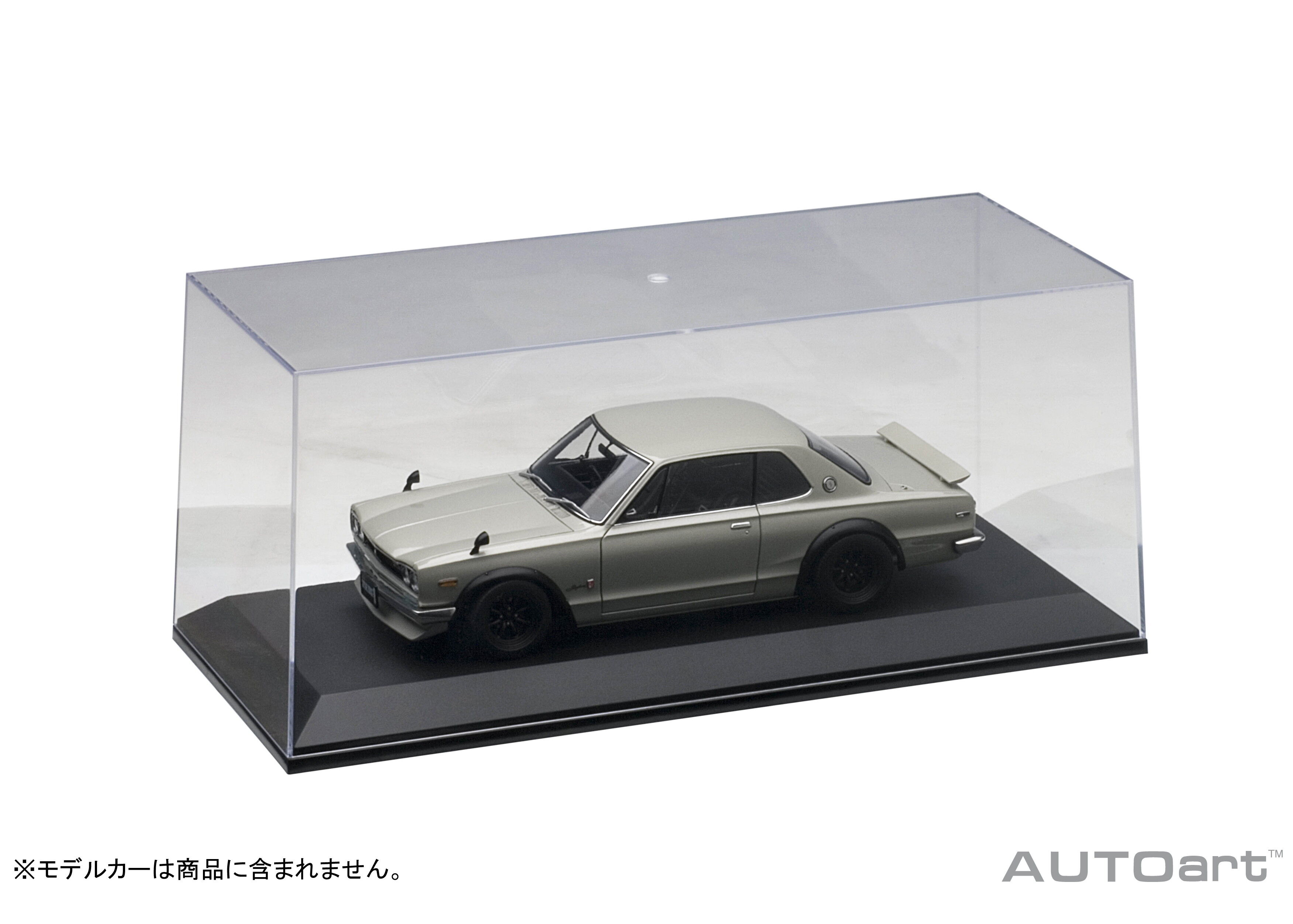 オートアート 1/18 ディスプレイ ケース 背面ミラー 純正 4台収納 original