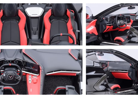 AUTOart 1/18　シボレー コルベット （C8） スティングレイ Z51 （ブラック）　71280