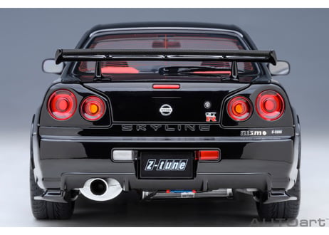 AUTOart 1/18　ニスモ R34 GT-R Z-tune （ブラックパール）　77463