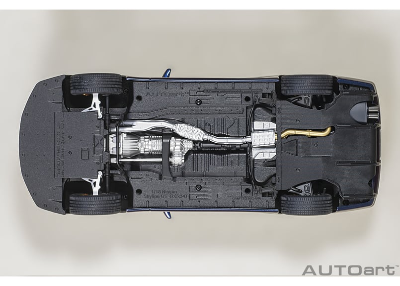 AUTOart 1/18 日産 スカイライン GT-R （R34） Vスペック II 