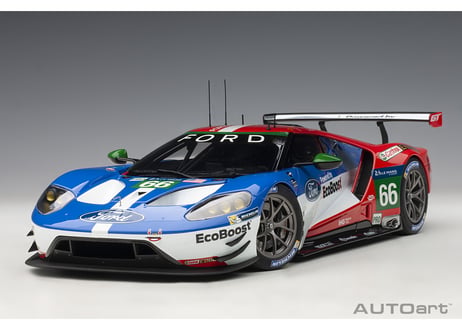 AUTOart 1/18　フォード GT 2016 #66 （ル・マン24時間レース LMGTE Proクラス4位）　81610