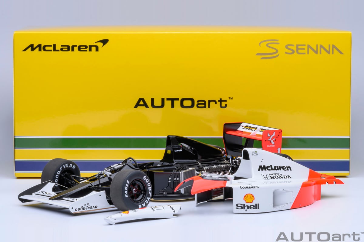 再生産決定！（マクラーレン ホンダ MP4/6 日本GP 1991年）#1 セナ