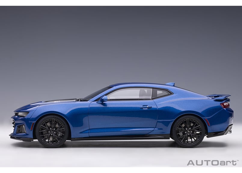AUTOart 1/18 シボレー カマロ ZL1 2017 （メタリック・ブルー） 7120
