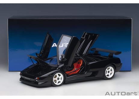 AUTOart 1/18　ランボルギーニ ディアブロ SV-R （DEEP BLACK／ブラック）　79146