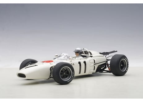 AUTOart 1/18　ホンダ RA272 F1 1965 #11 メキシコGP 優勝 (リッチー・ギンサー＜ドライバーフィギュア付き＞)　世界2,000台限定　86599