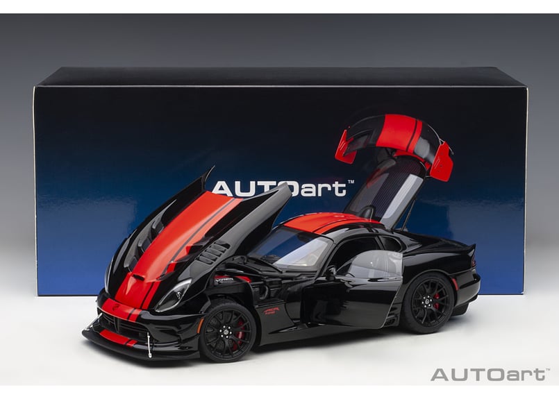 AUTOart 1/18 ダッジ バイパー 1:28 エディション ACR （ブラック