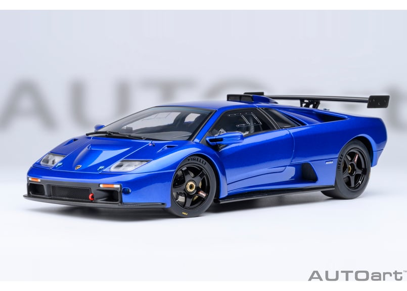 AUTOart 1/18 ランボルギーニ ディアブロ GTR （メタリック・ブルー