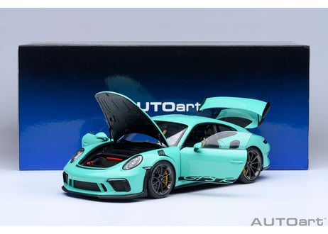 AUTOart 1/18　ポルシェ 911 （991.2） GT3 RS （ミントグリーン）　78181