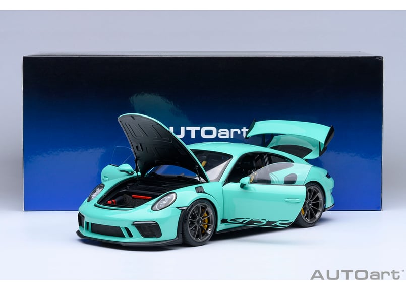 AUTOart 1/18 ポルシェ 911 （991.2） GT3 RS （ミントグリーン）