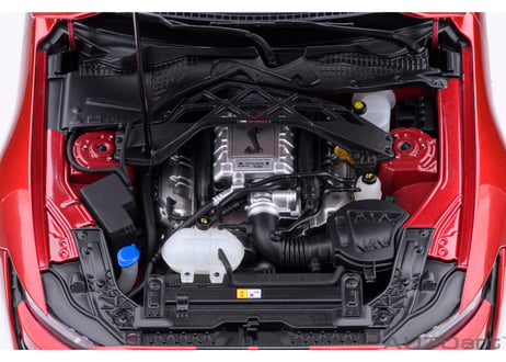AUTOart 1/18　フォード マスタング シェルビー GT500 （レッド／ブラック・ストライプ）　73098