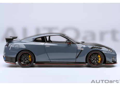 AUTOart 1/18　日産 GT-R （R35） ニスモ スペシャルエディション （NISMOステルスグレー）　77505