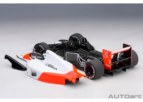 AUTOart 1/18　マクラーレン ホンダ MP4/6 日本GP 1991年 #1 （アイルトン・セナ）　89150