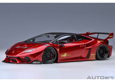 AUTOart 1/18　 リバティーウォーク LB‐シルエット ワークス ランボルギーニ ウラカン GT （ハイパー・レッド）　79126