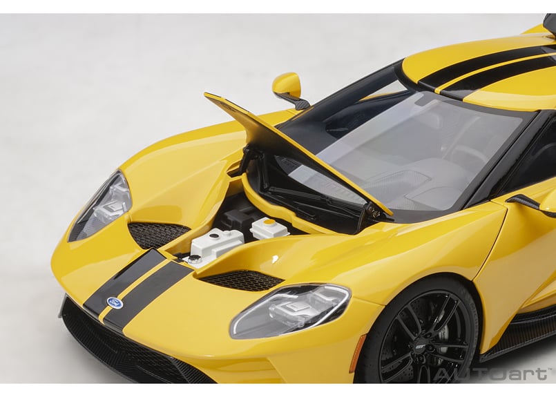 AUTOart 1/18 フォード GT 2017 (イエロー/ブラック AUTOart 1/18 フォード GT 2017 (イエロー/ブラック