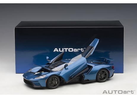 AUTOart 1/18　フォード GT 2017 （メタリック・ブルー）　72942