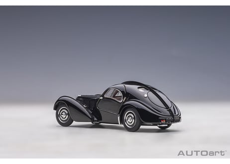 AUTOart 1/43　ブガッティ タイプ57SC アトランティック 1938 （ブラック／ディスクホイール）　50946