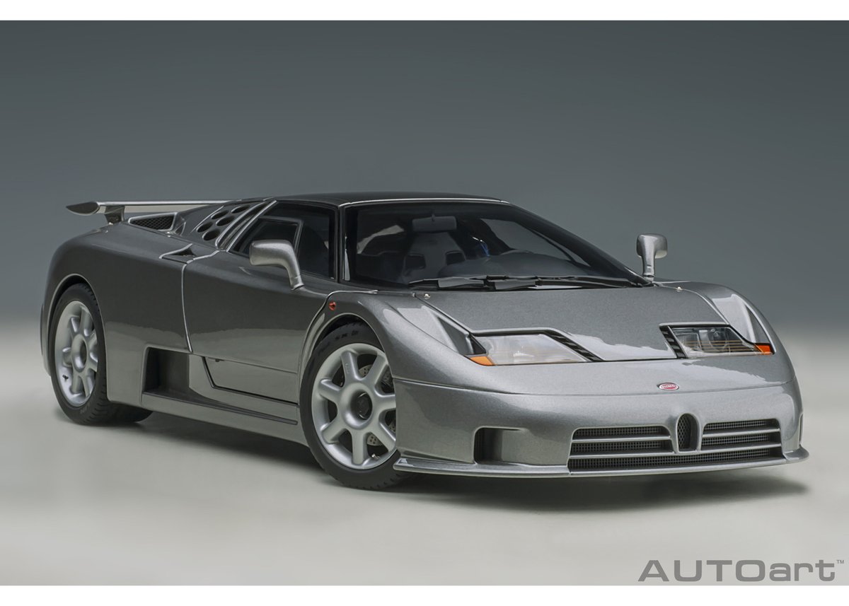 AUTOart 1/18 ブガッティ EB110 SS （シルバー・メタリック） 70916