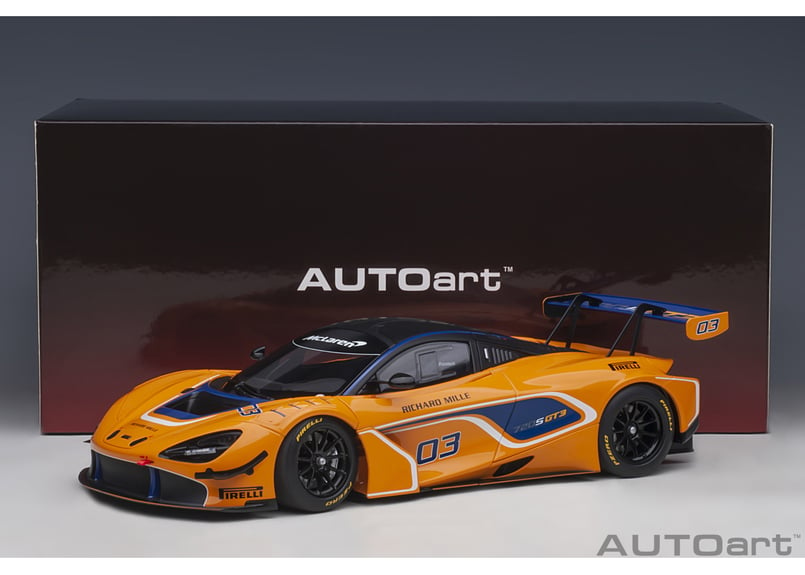 AUTOart 1/18 マクラーレン 720S GT3 #03 （オレンジ）＊開閉無し 81...