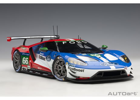 AUTOart 1/18　フォード GT 2016 #66 （ル・マン24時間レース LMGTE Proクラス4位）　81610