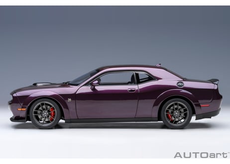 AUTOart 1/18　ダッジ チャレンジャー R/T スキャットパック ワイドボディ 2022 （HELLRAISIN / メタリック・パープル）　71771