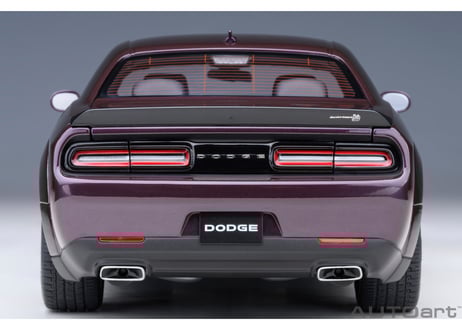 AUTOart 1/18　ダッジ チャレンジャー R/T スキャットパック ワイドボディ 2022 （HELLRAISIN / メタリック・パープル）　71771
