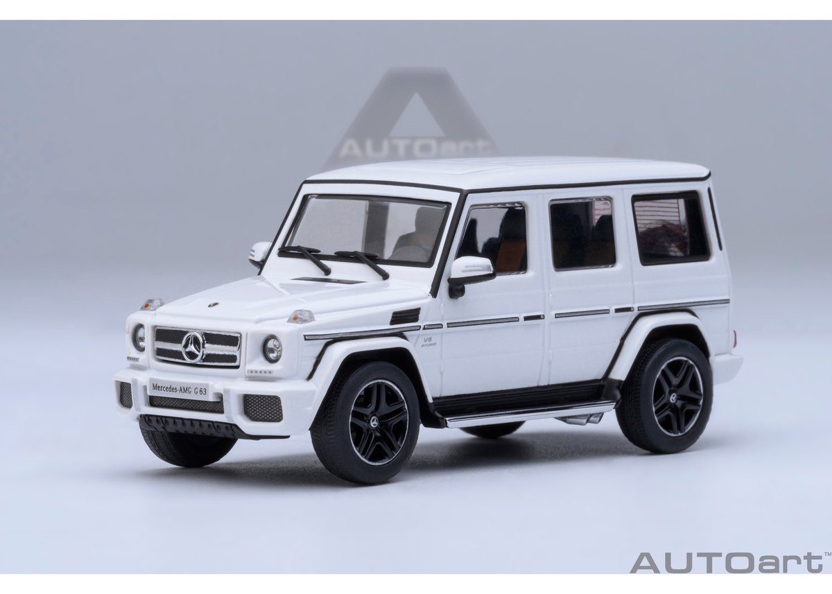 AUTOart 1/64 メルセデス・AMG G 63 2017 （ホワイト） 20112 |