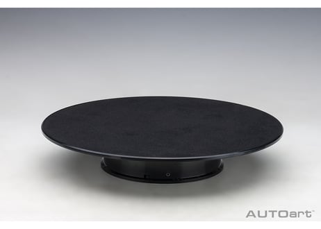 AUTOart　ロータリー ディスプレイ スタンド・ラージ 直径31cm (ブラック)　98011