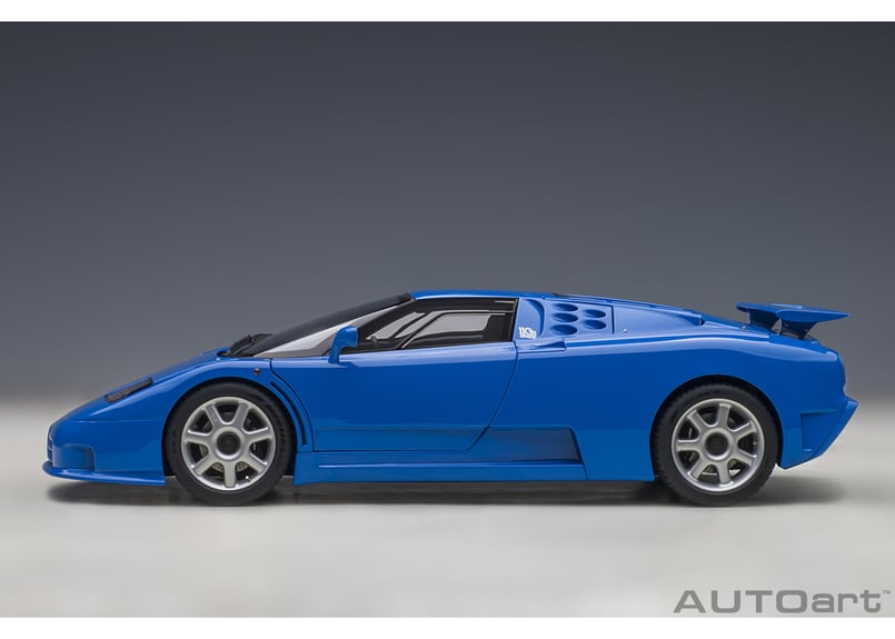 AUTOart 1/18 ブガッティ EB110 SS (フレンチ・ブルー) 70917 AUTOart 1/18 ブガッティ EB110 SS (フレンチ・ブルー) 70917