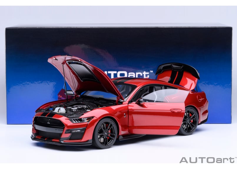 AUTOart 1/18 フォード マスタング シェルビー GT500 （レッド