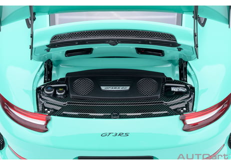 AUTOart 1/18　ポルシェ 911 （991.2） GT3 RS （ミントグリーン）　78181