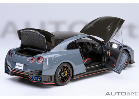 AUTOart 1/18　日産 GT-R （R35） ニスモ スペシャルエディション （NISMOステルスグレー）　77505