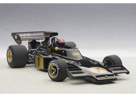 AUTOart 1/18　ロータス 72E 1973 #1 エマーソン・フィッティパルディ 87328（ドライバーフィギュア付き）　 87328